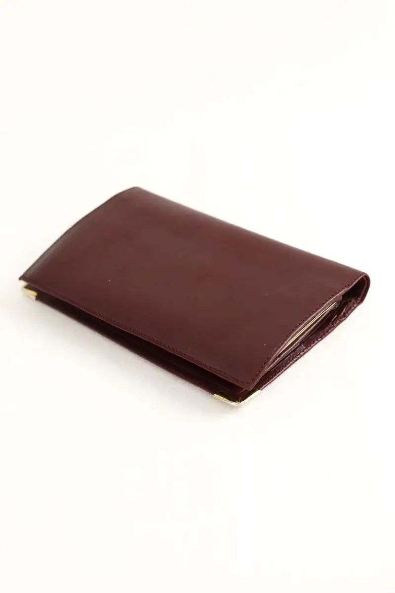 Portefeuille Cartier Bordeaux en Cuir