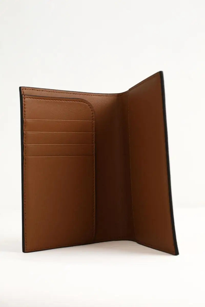Portefeuille Celine Marron en Cuir