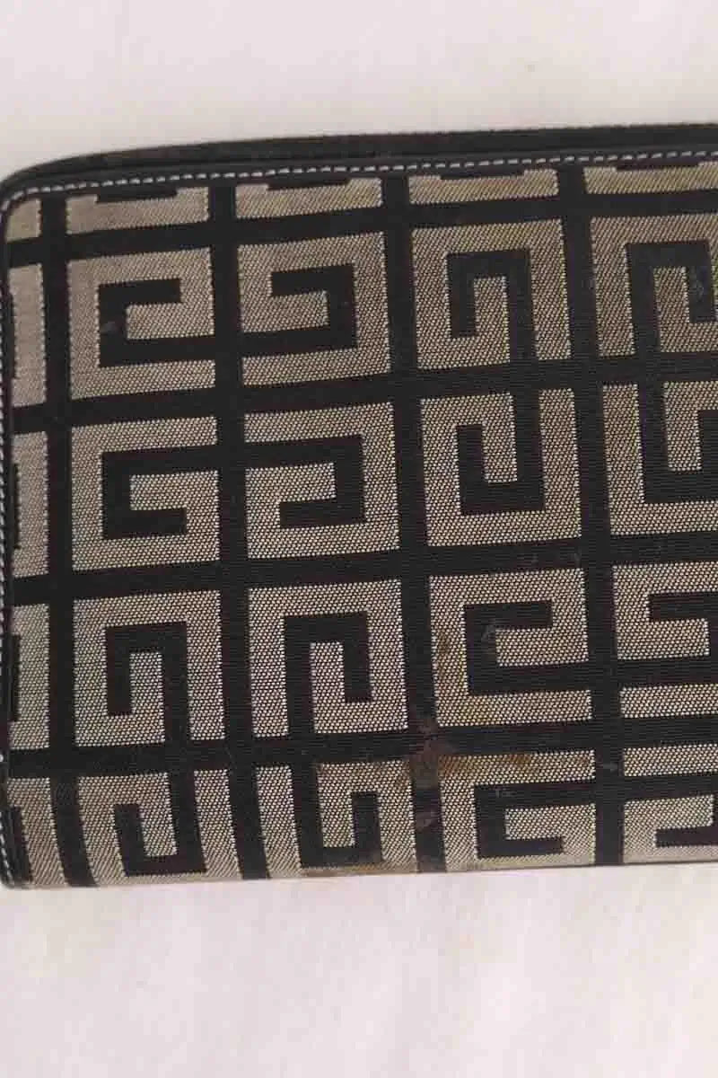 Portefeuille Givenchy Noir en Tissu