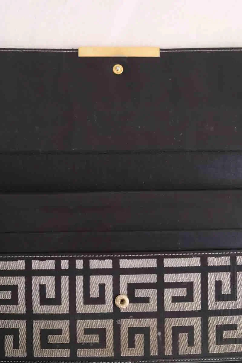 Portefeuille Givenchy Noir en Tissu