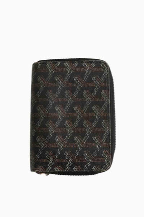 Portefeuille Goyard Noir en Cuir