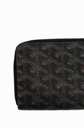 Portefeuille Goyard Noir en Cuir
