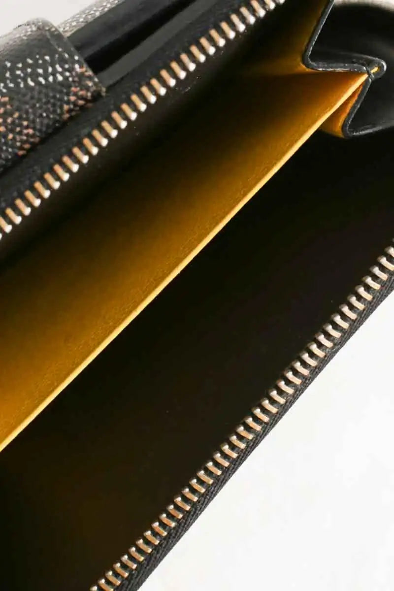 Portefeuille Goyard Noir en Cuir