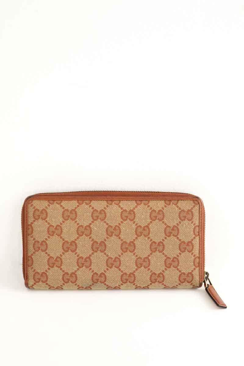 Portefeuille Gucci Beige en Tissu