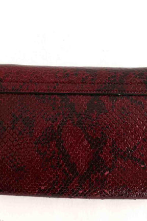 Portefeuille Jérôme Dreyfuss Bordeaux en Cuir