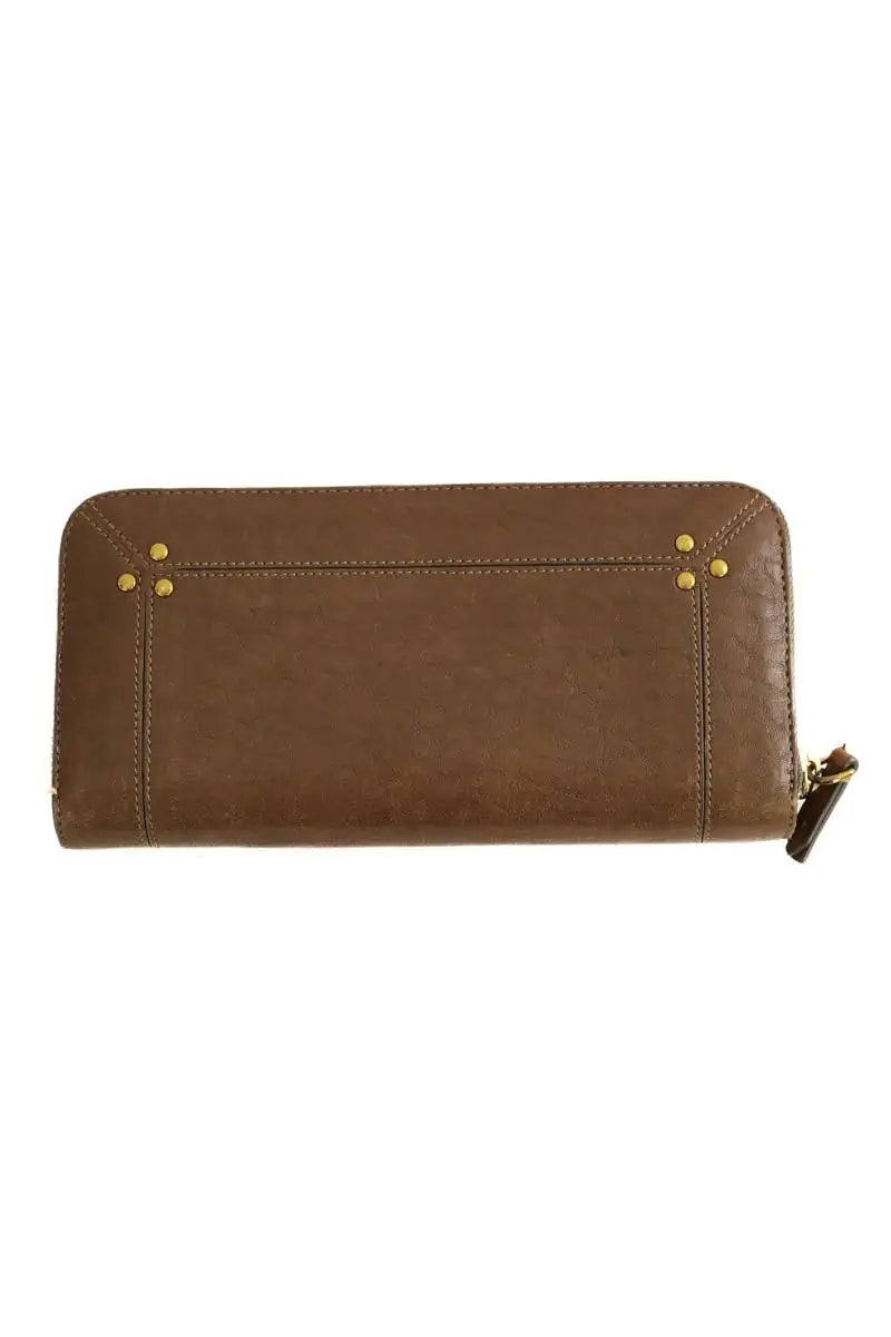 Portefeuille Jérôme Dreyfuss Marron en Cuir