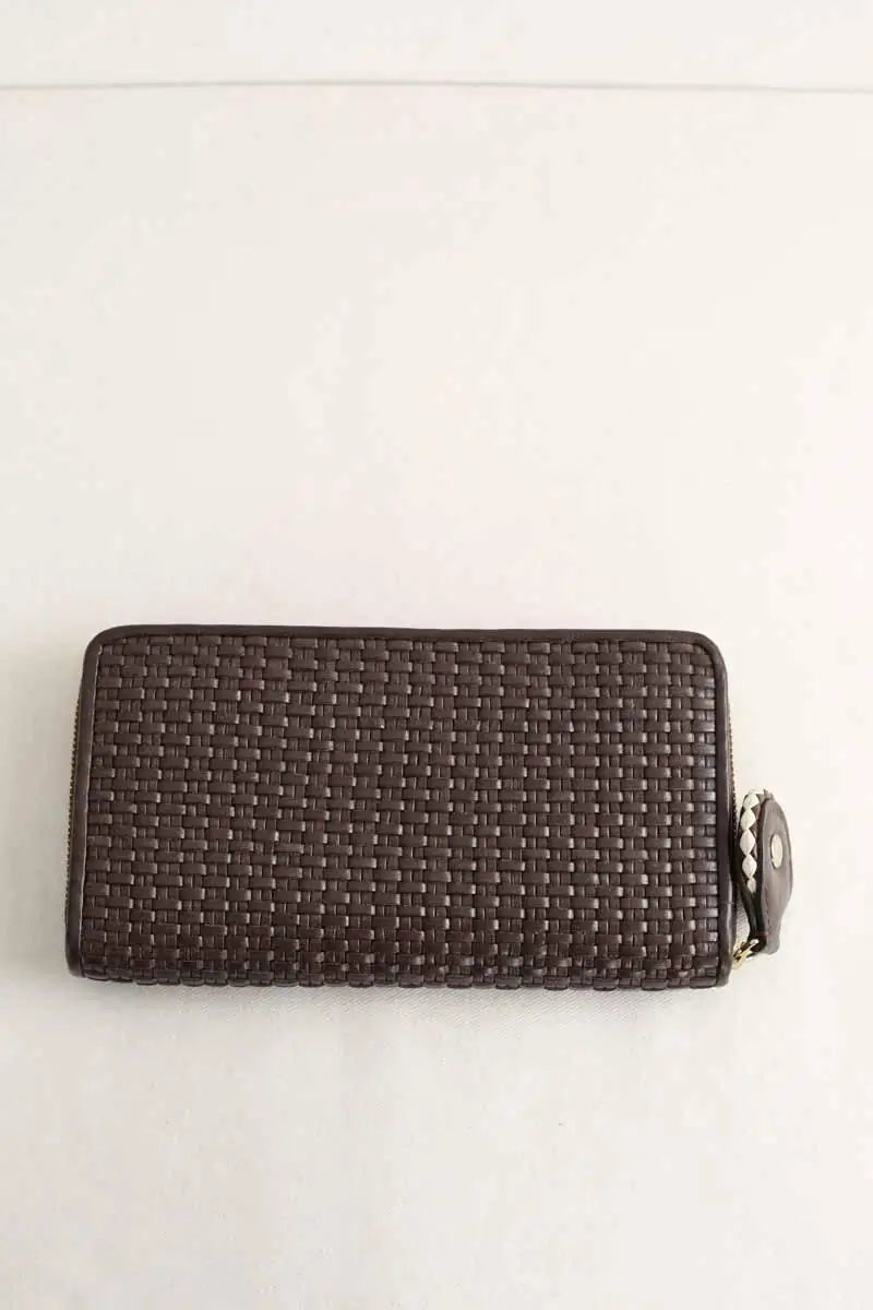 Portefeuille Lancel Marron en Cuir