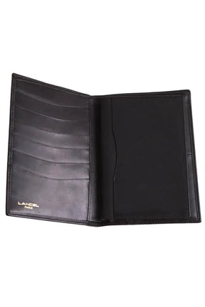 Portefeuille Lancel Noir en Cuir