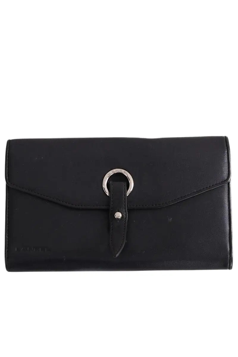 Portefeuille Lancel Noir en Cuir - Seconde Main