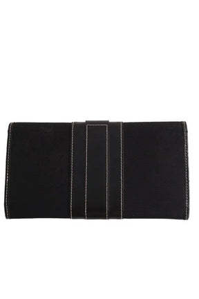 Portefeuille Lancel Noir en Tissu
