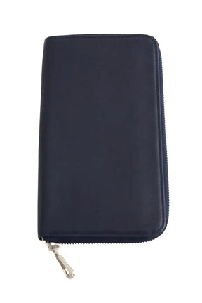 Portefeuille Longchamp Bleu en Cuir