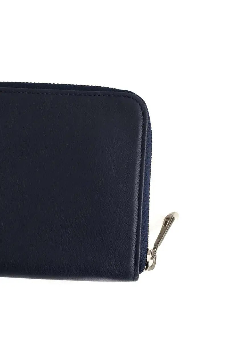 Portefeuille Longchamp Bleu en Cuir