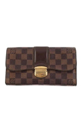 Portefeuille Louis Vuitton Marron en Cuir - Seconde Main