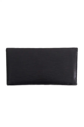 Portefeuille Louis Vuitton Noir en Cuir