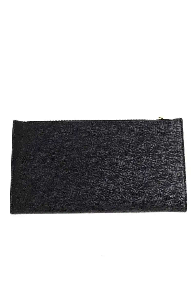 Portefeuille Yves Saint Laurent Noir en Cuir