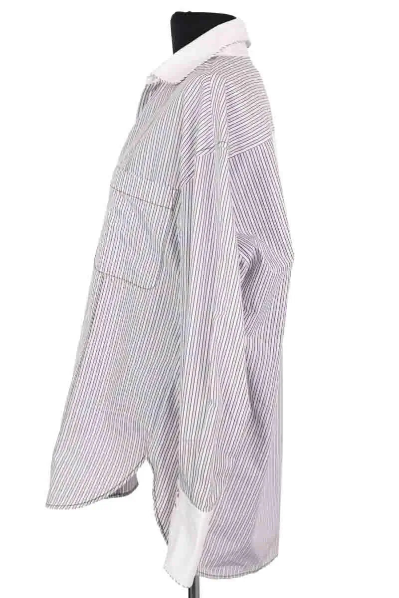 Chemise Sandro Bleu en Coton