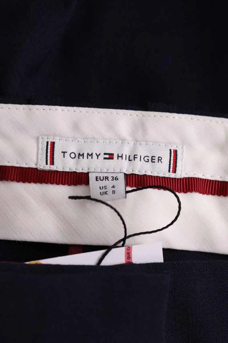 Mini short Tommy Hilfiger Marine en Laine