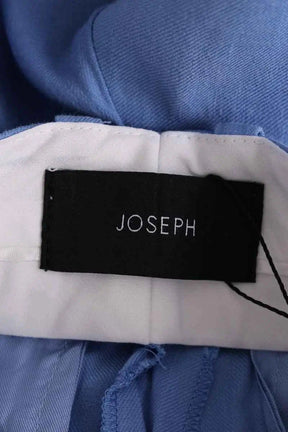 Pantalon droit Joseph Bleu en Lin