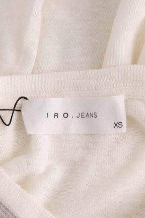 Top Iro Stanka Blanc en Lin