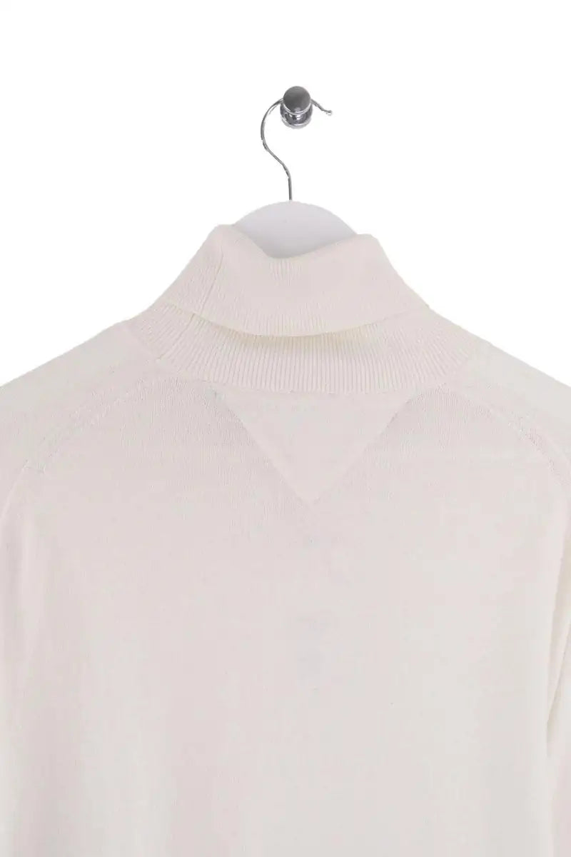 Pull col roulé Tommy Hilfiger Blanc en Cachemire