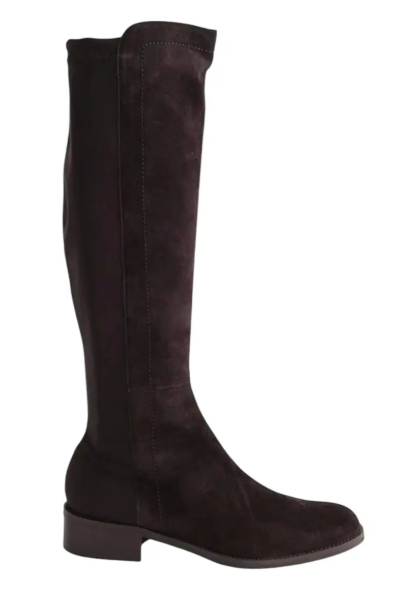Bottes LK Bennett Tallis Marron en Daim, taille 37 - Seconde Main