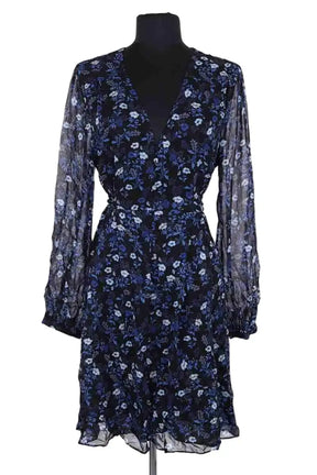 Robe The Kooples Bleu en Synthétique, taille L - Seconde Main