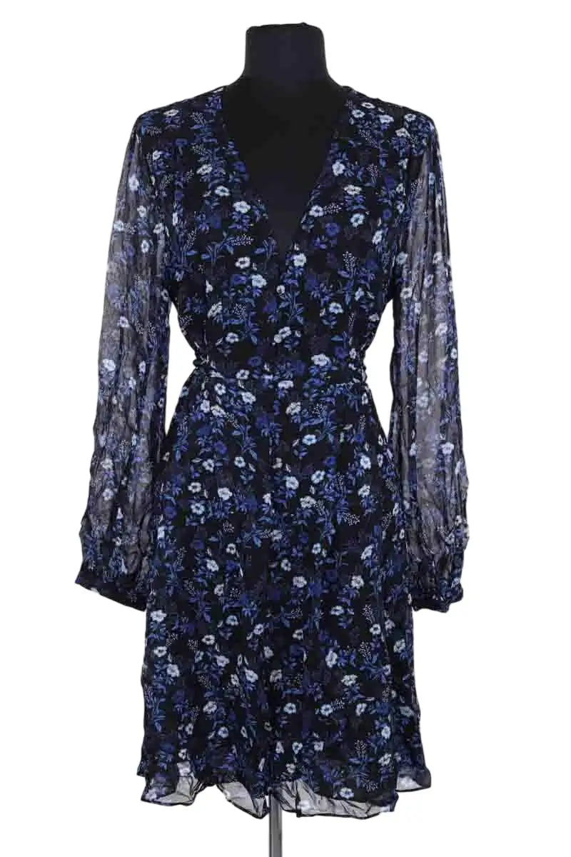 Robe The Kooples Bleu en Synthétique, taille L - Seconde Main