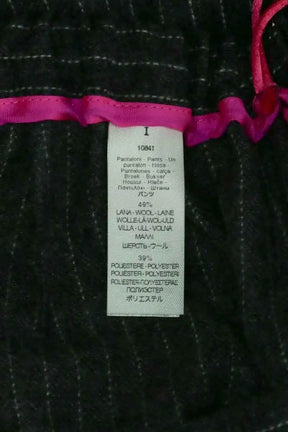 Pantalon large Forte_Forte Gris en Laine