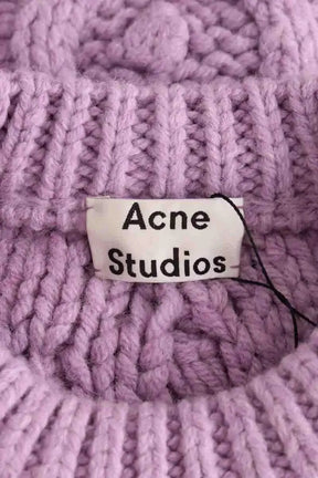Pull Acne Studios Violet en Synthétique