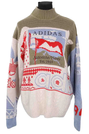 Pull Adidas Multicolore en Synthétique, taille M - Seconde Main
