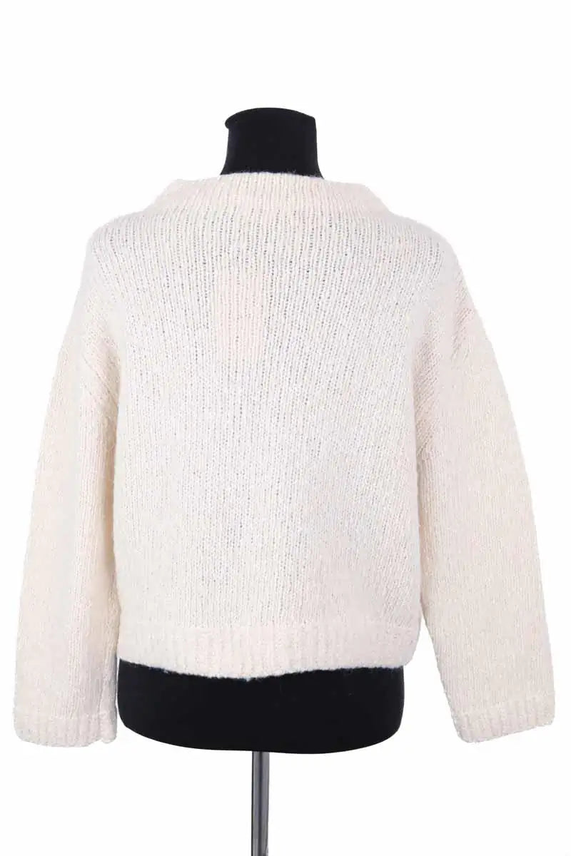 Pull Agnès B. Beige en Coton
