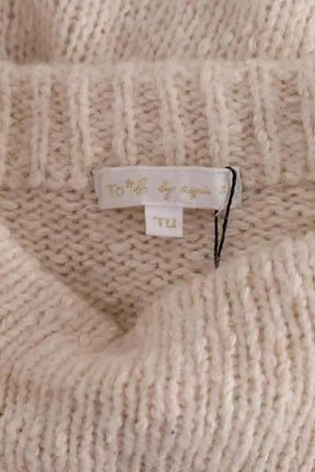 Pull Agnès B. Beige en Coton