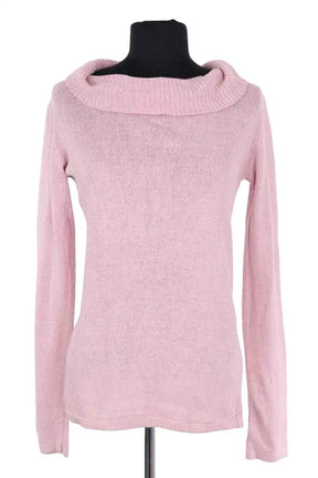 Pull Agnès B. Rose en Lin, taille L - Seconde Main