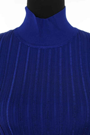 Pull Alaïa Bleu en Viscose