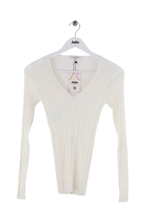 Pull Alberta Ferretti Beige en Viscose, taille S - Seconde Main