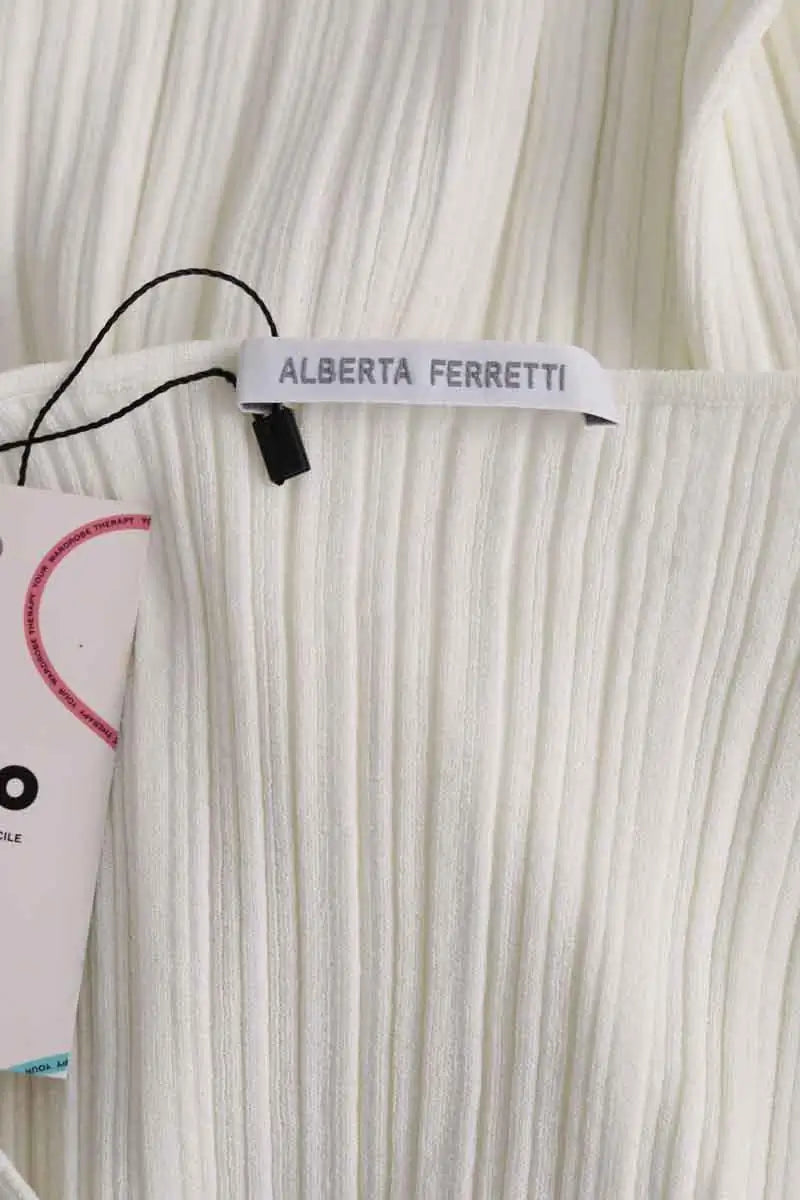Pull Alberta Ferretti Beige en Viscose