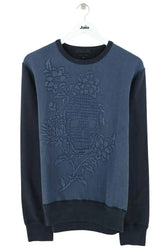 Pull Alexander McQueen Marine en Coton, taille M - Seconde Main