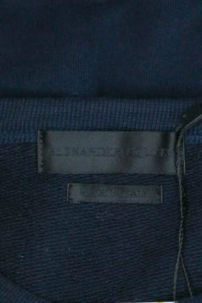 Pull Alexander McQueen Marine en Coton