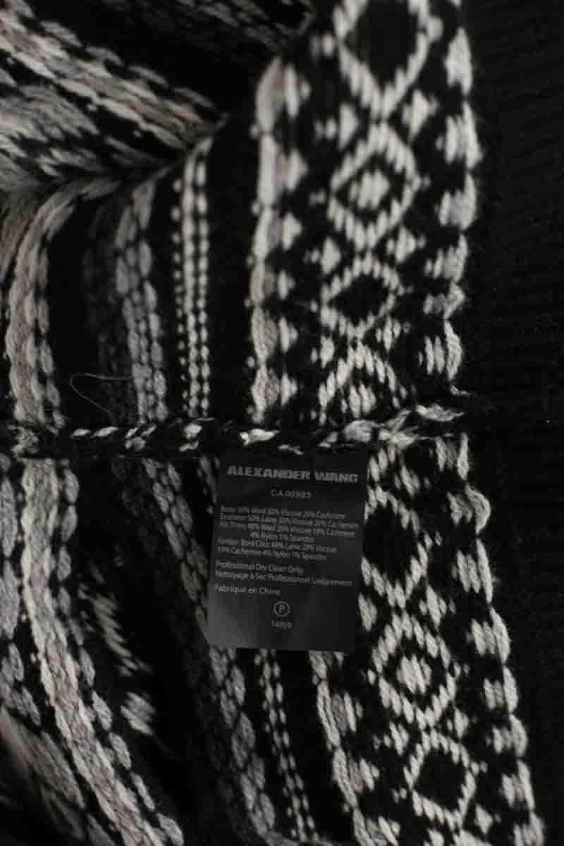 Pull Alexander Wang Noir en Laine