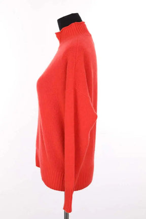 Pull Allude Orange en Cachemire
