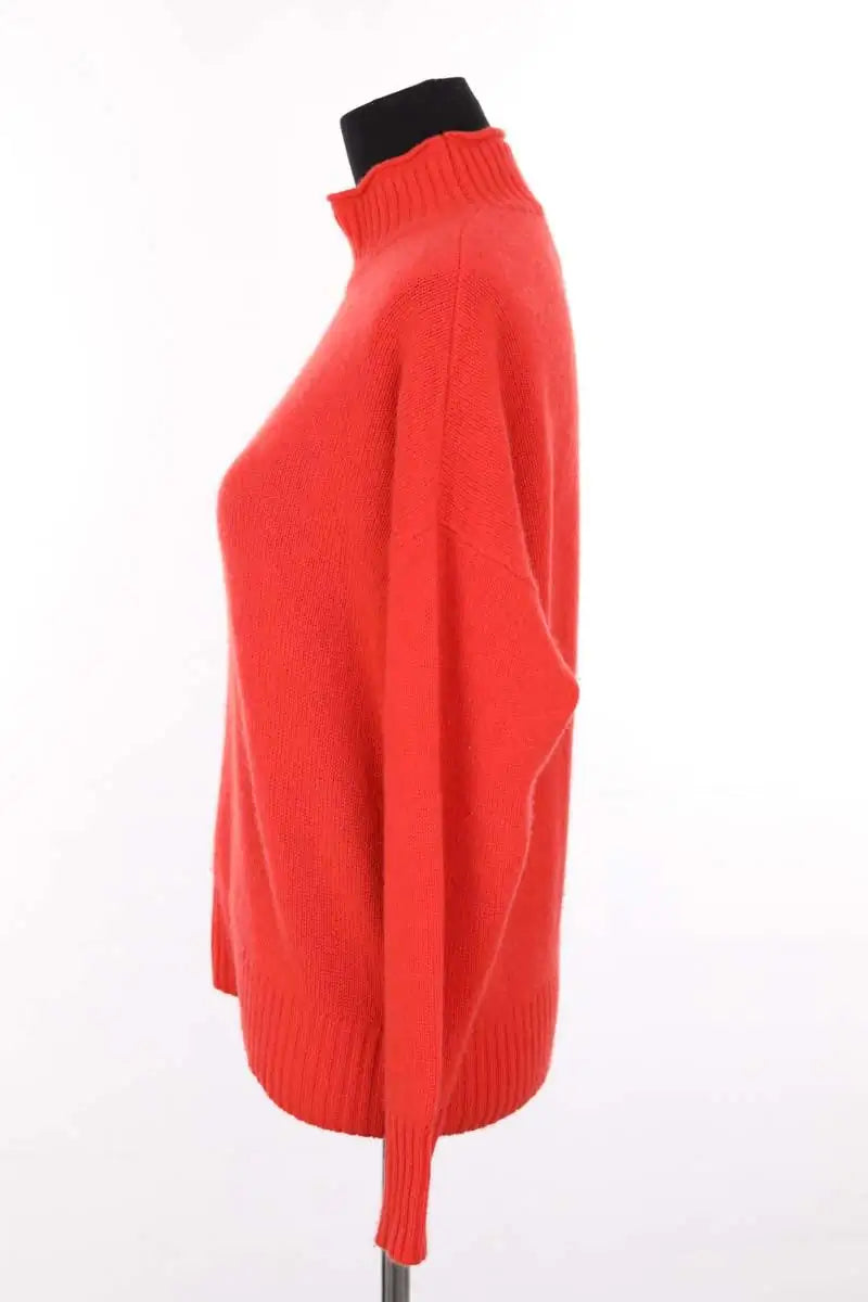 Pull Allude Orange en Cachemire