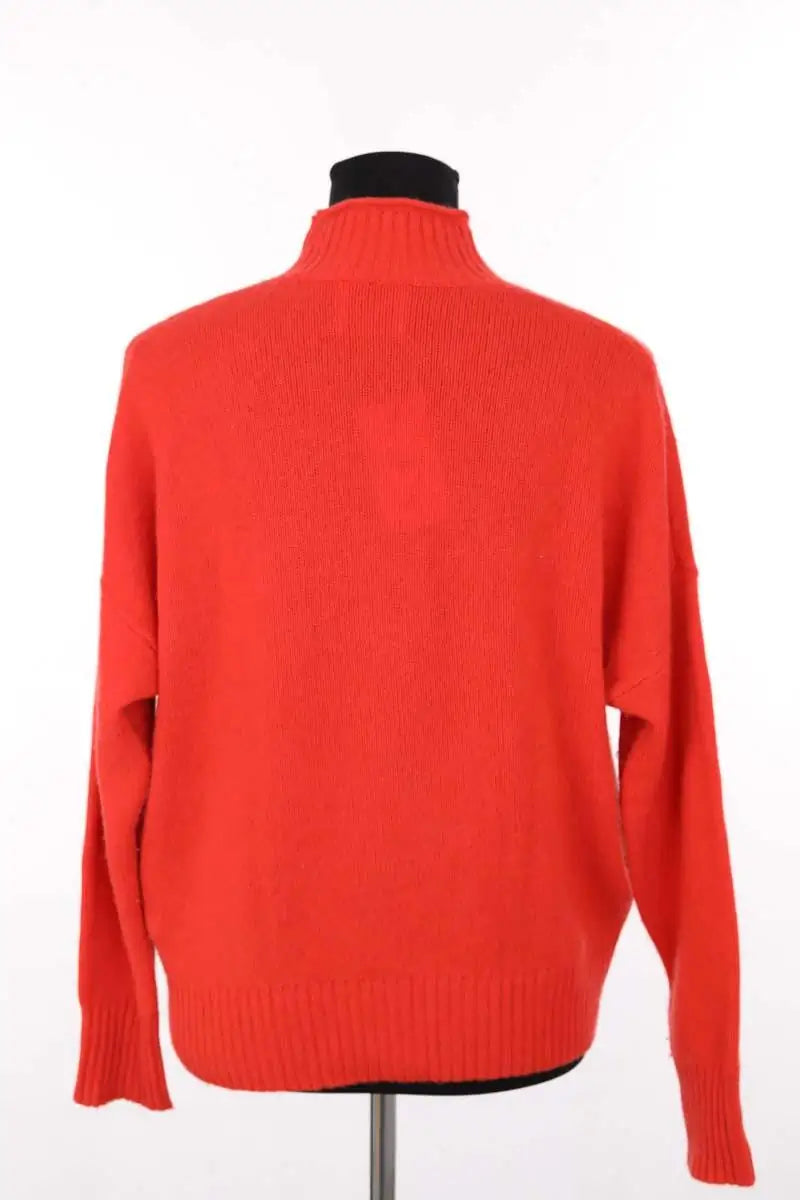 Pull Allude Orange en Cachemire