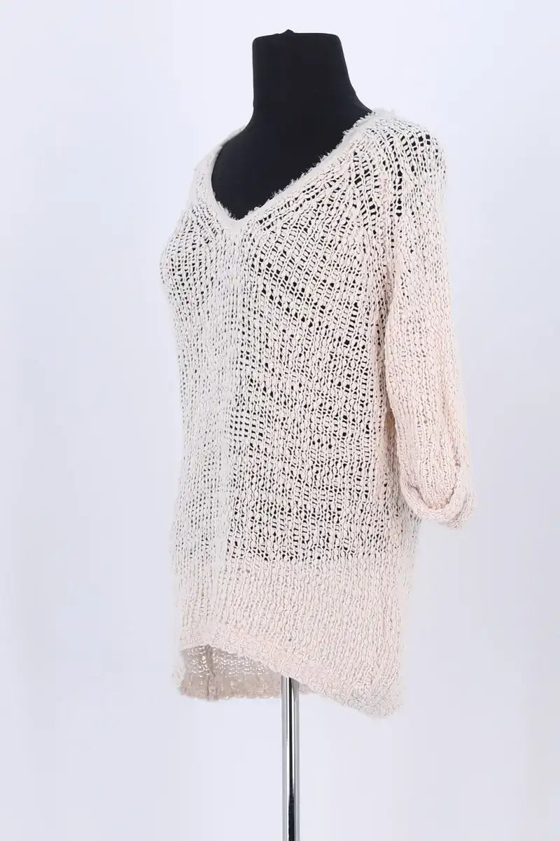 Pull American Vintage Beige en Coton