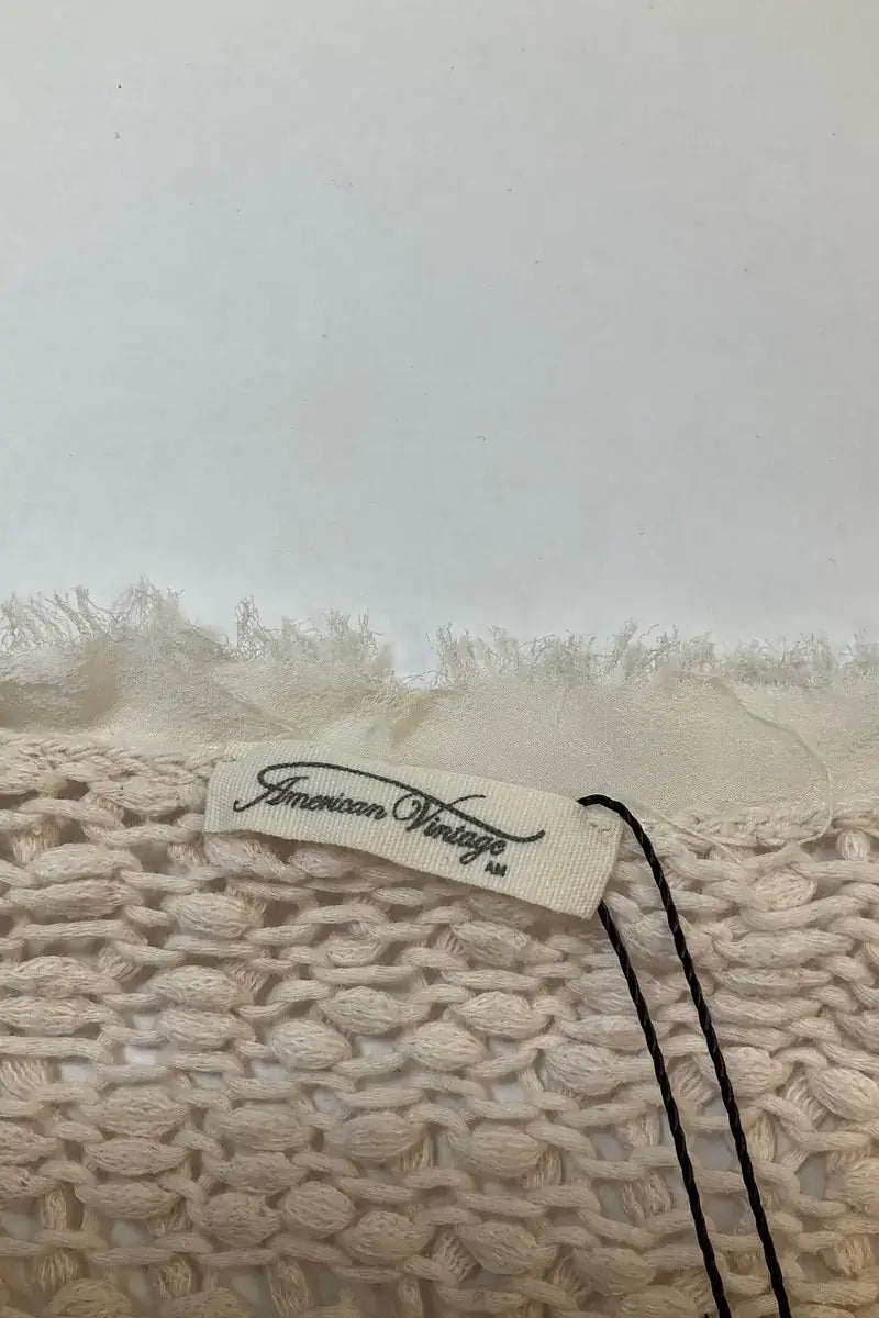 Pull American Vintage Beige en Coton