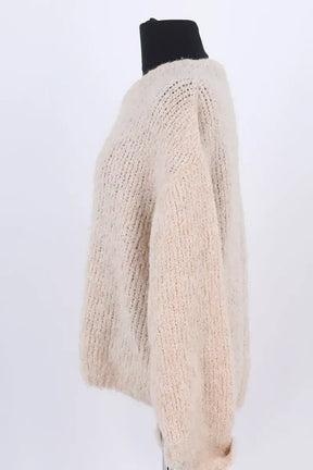 Pull American Vintage Beige en Laine