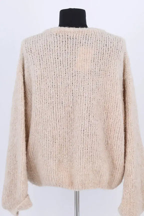 Pull American Vintage Beige en Laine