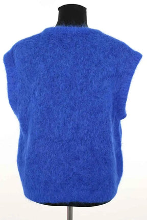 Pull American Vintage Bleu en Laine