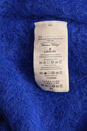 Pull American Vintage Bleu en Laine