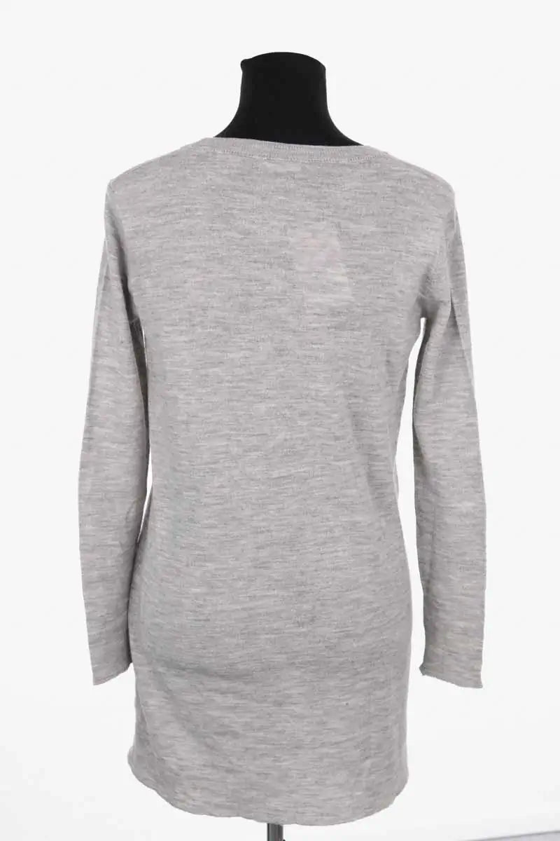 Pull American Vintage Gris en Laine