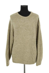 Pull American Vintage Kaki en Laine, taille L - Seconde Main